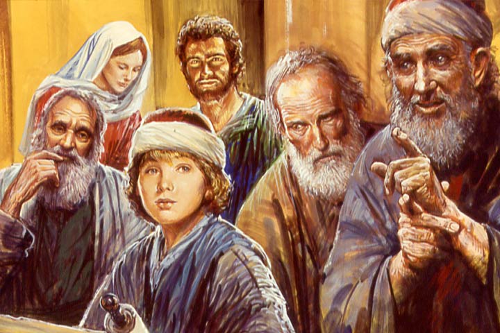 Gesù insegna ai dottori nel tempio