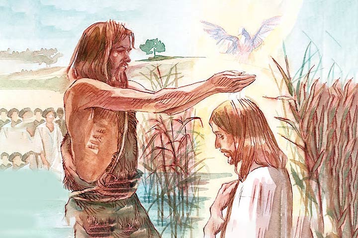Sesto sabato alla Regina del Santo Rosario: Gesù è battezzato nel Giordano