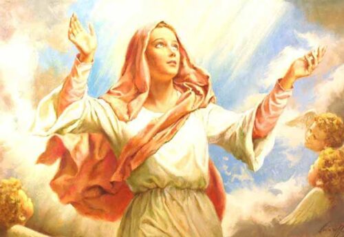 Diciassettesimo sabato della Regina del Rosario: Maria assunta in cielo