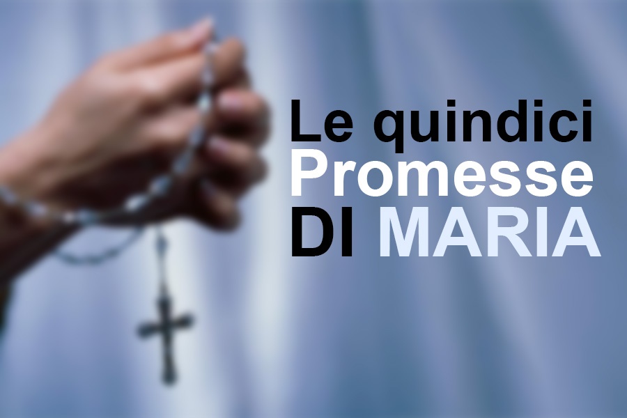 Le 15 promesse della Madonna per chi recita il rosario