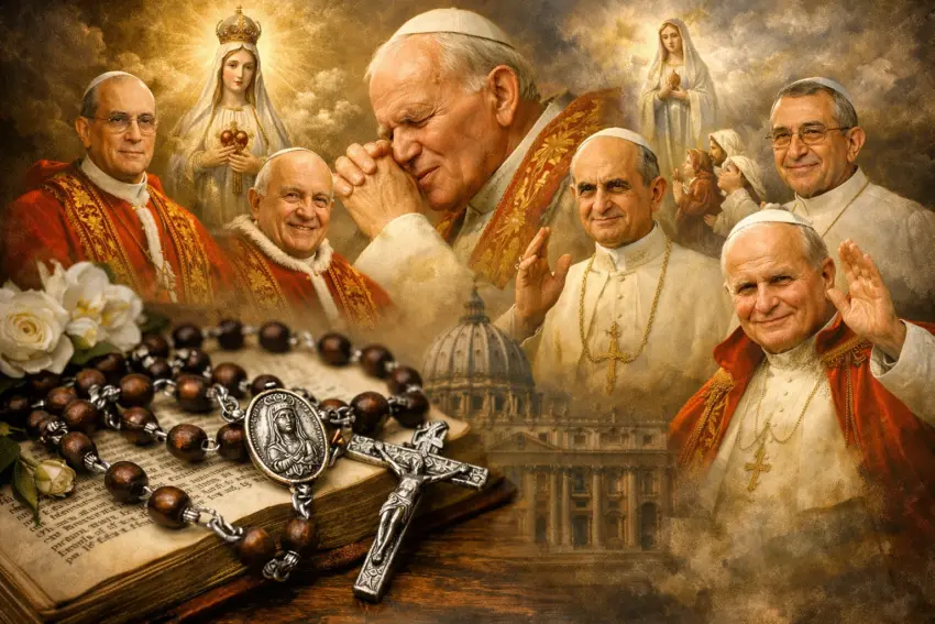 I papi e il Rosario
