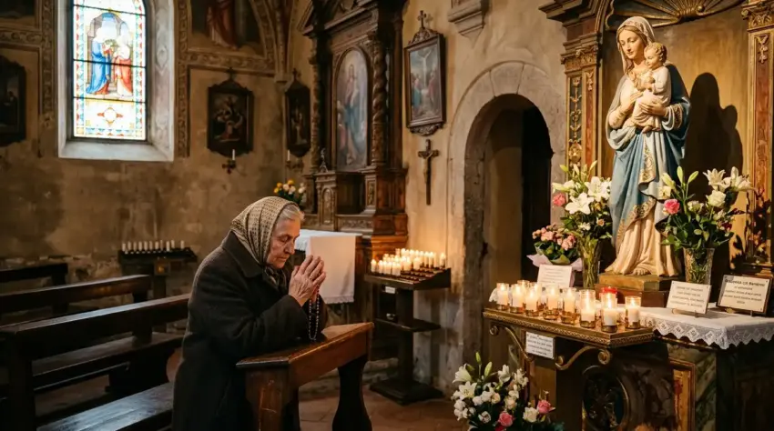 testimonianza incontro con la Vergine Maria